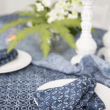 Linen Cloth Indigo Kawang - Image 3