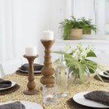 Linen Napkin - Caramel Waves - Image 3