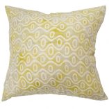 Linen Citron Waves Batik